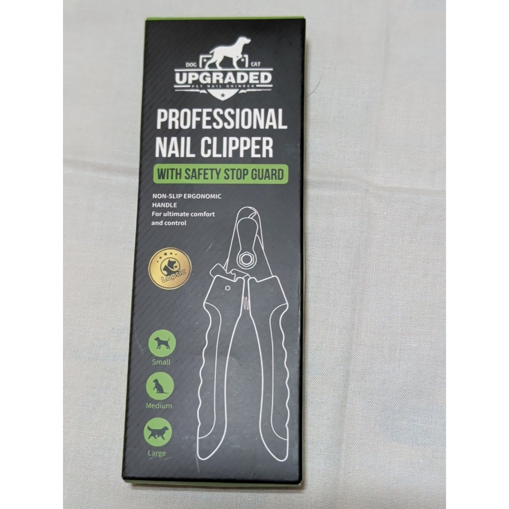 NEW Upgraded Pet Supplies Professional Nail Clipper Safety Stop Guard Dogs Cats